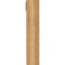 Ekena Millwork Merced Traditional Rough Sawn Bracket w/ Offset Brace, Western Red Cedar, 6"W x 18"D x 30"H BKT0604X18X30MRC01RWR - alternate 3